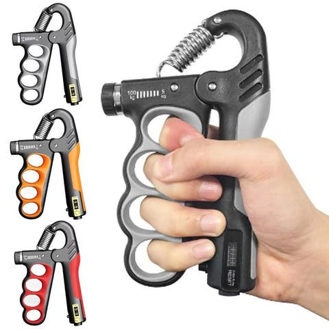 Adjustable Hand Grip Strengthener – 5-100kg Wrist & Forearm Muscle Trainer