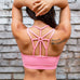 Women's Spider Web Beauty Back Sports Bra – Stylish & Supportive Activewear for Yoga & Fitness