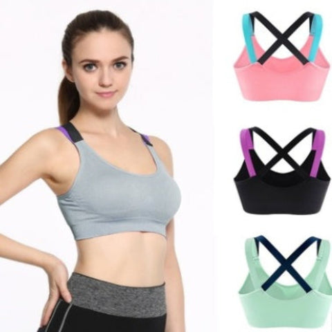 Neon X Strapped Sports Bra – Ultimate Comfort & Support