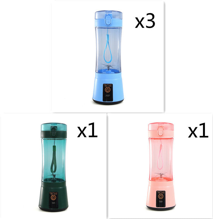 Portable Electric Fruit Juicer – USB Rechargeable Mini Blender