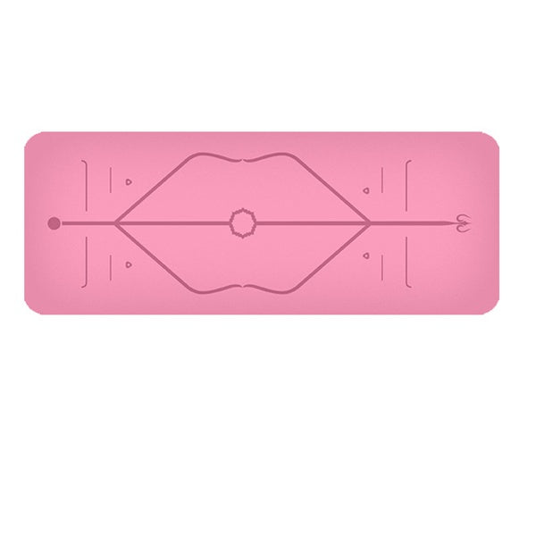 Eco-Friendly Rubber Yoga Mat – Non-Slip & Cushioned Support for Ultimate Comfort