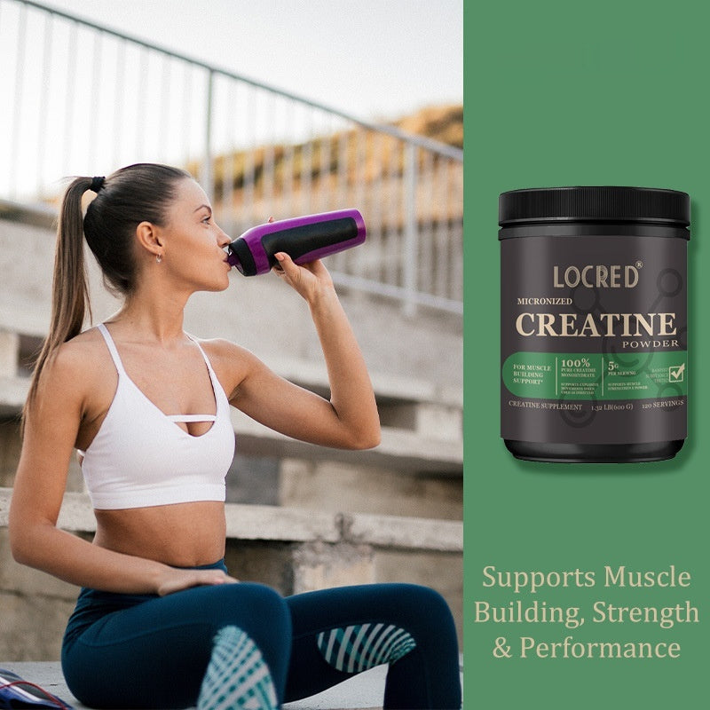 Creatine Powder Supplement for Muscle Performancea