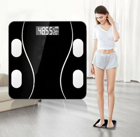 Digital Bathroom Scale – 180KG LCD Body Weight Scale for Accurate Measurements