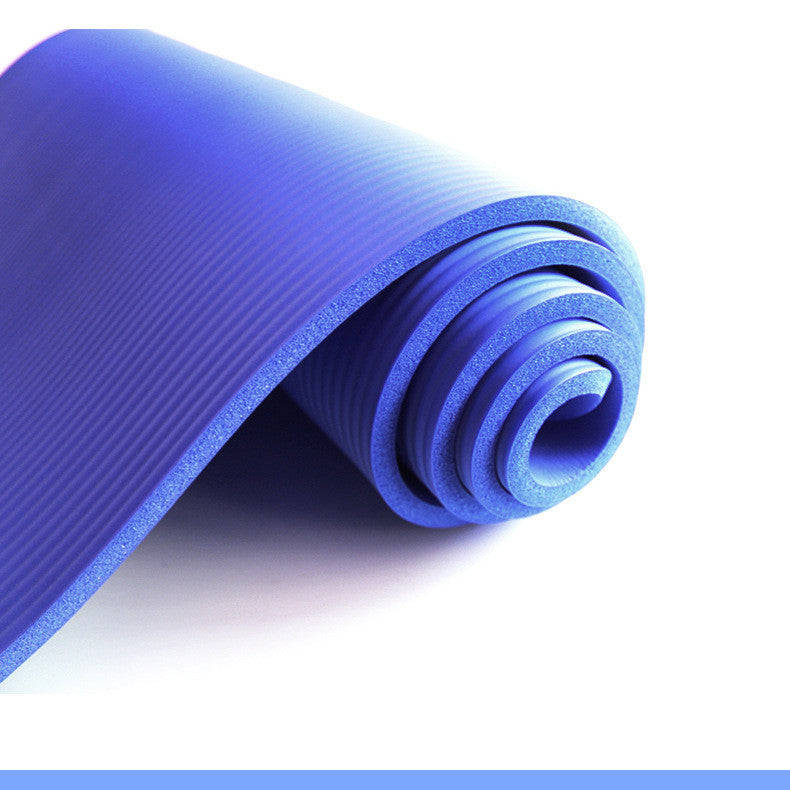"NBR Yoga Mat – Extra Wide & Thick for Dance, Fitness, and Exercise"