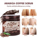 Coffee Bubble Scrub Bath Salts for Moisturizing Skin