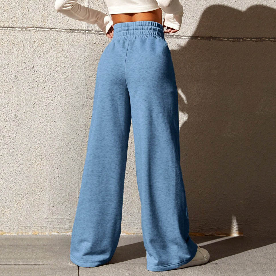 Sports Pants Female Straight Loose-fitting Dance Casual Trousers