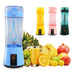 Portable Electric Fruit Juicer – USB Rechargeable Mini Blender