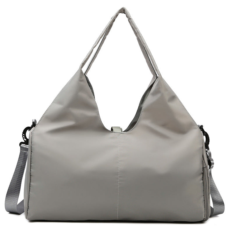 Women's Yoga Bag – Large-Capacity Sports & Travel Bag with Wet/Dry Separation & Yoga Mat Holder