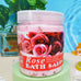 Rose Milk Petal Bath Salts – Cleansing & Exfoliating Spa Soak