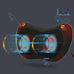 Electric Cervical Spine Massager Neck Pillow