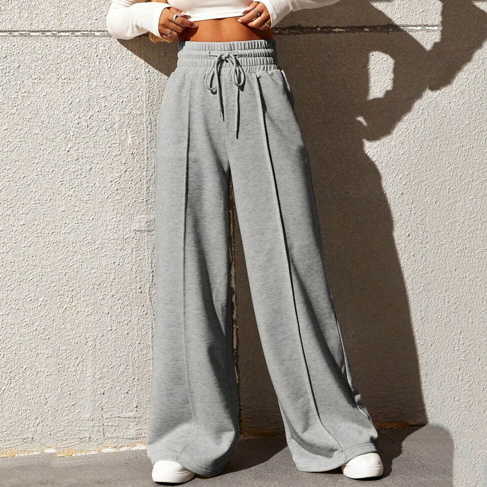 Sports Pants Female Straight Loose-fitting Dance Casual Trousers