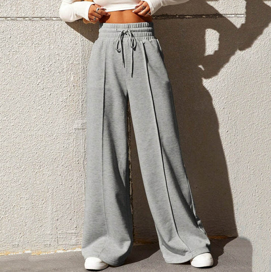 Sports Pants Female Straight Loose-fitting Dance Casual Trousers
