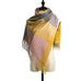 Luxury Cashmere Tassel Scarf – Thick & Warm for Winter